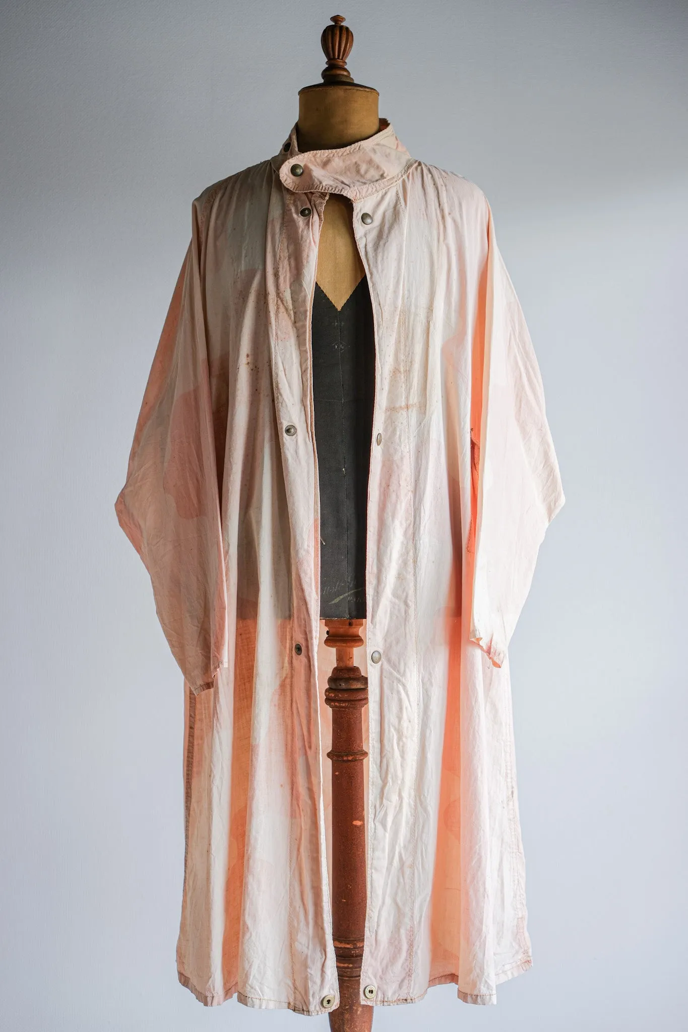 【~40's】WWⅡ British Army Pink Camouflage Anti Gas Cape