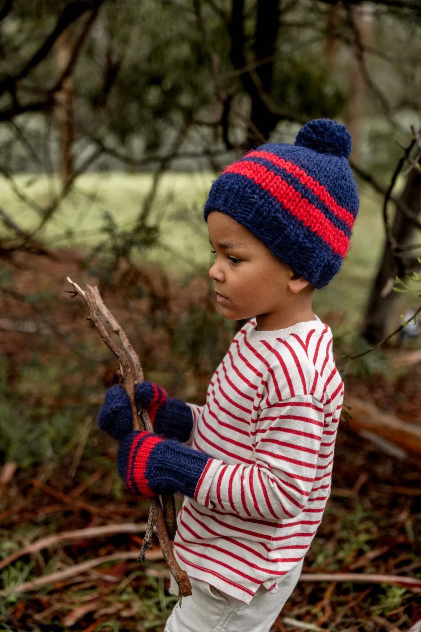 80's Beanie Navy