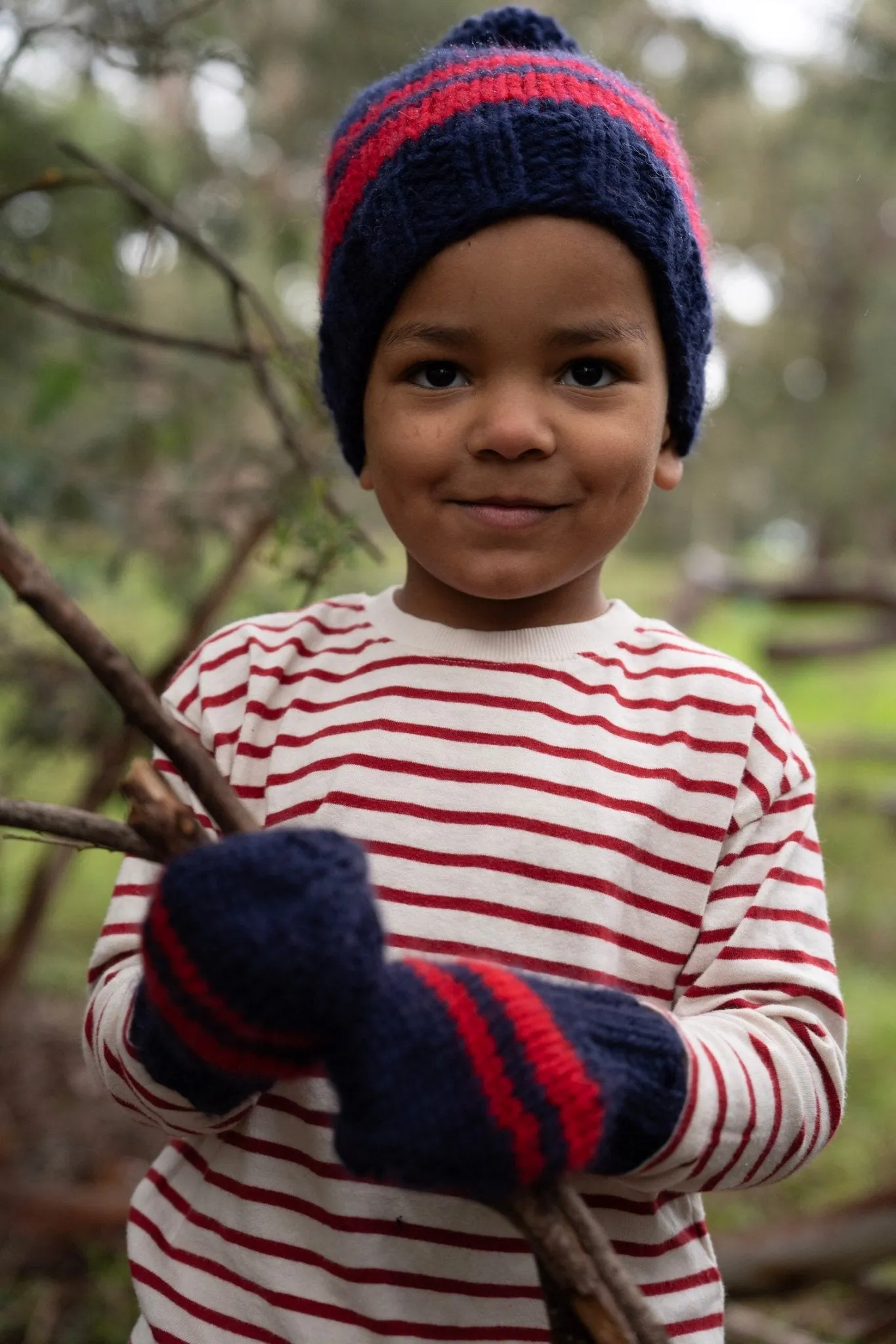 80's Beanie Navy