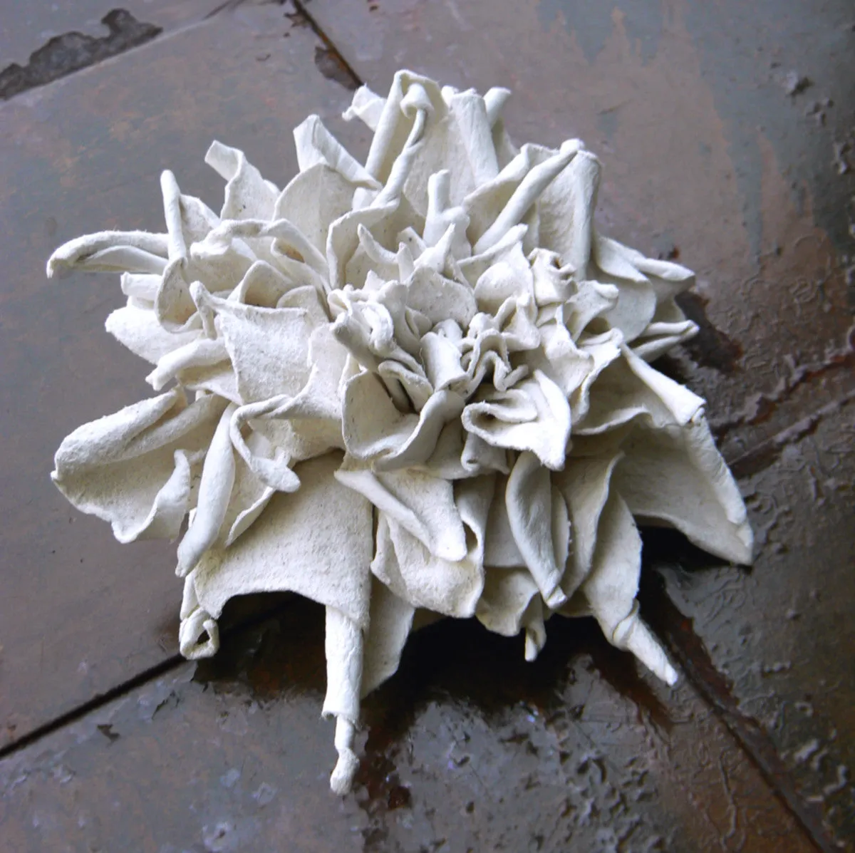 Abeba Flower Pin, Clip & Brooch  | Leather Hair Accessories  - SS43016