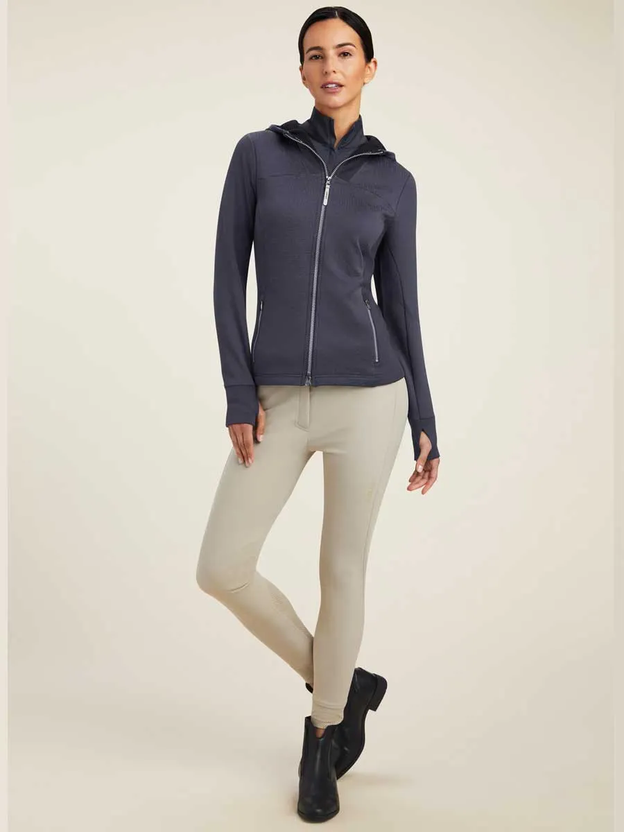 ARIAT Full Zip Hoodie - Womens - Ebony