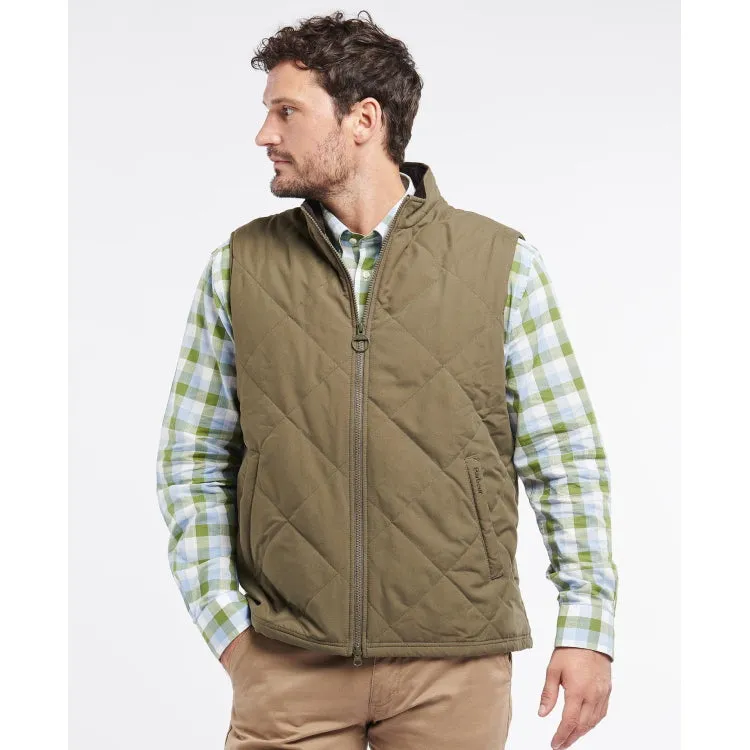 Barbour Kurt Quilted Gilet - Army Green