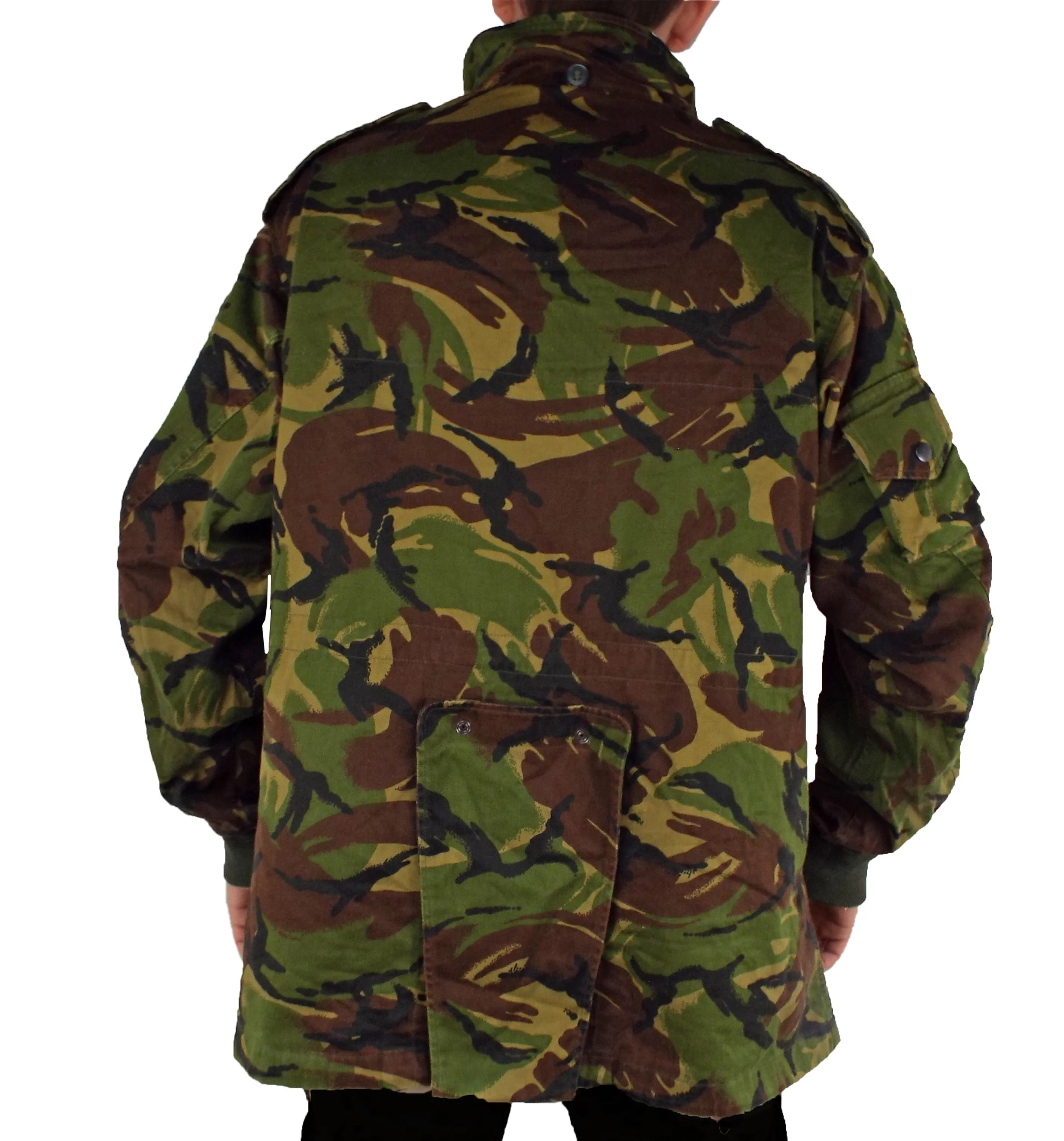 British Army Vintage - Woodland DPM - Parachutists 'Para' Smock - Grade 1 with repairs