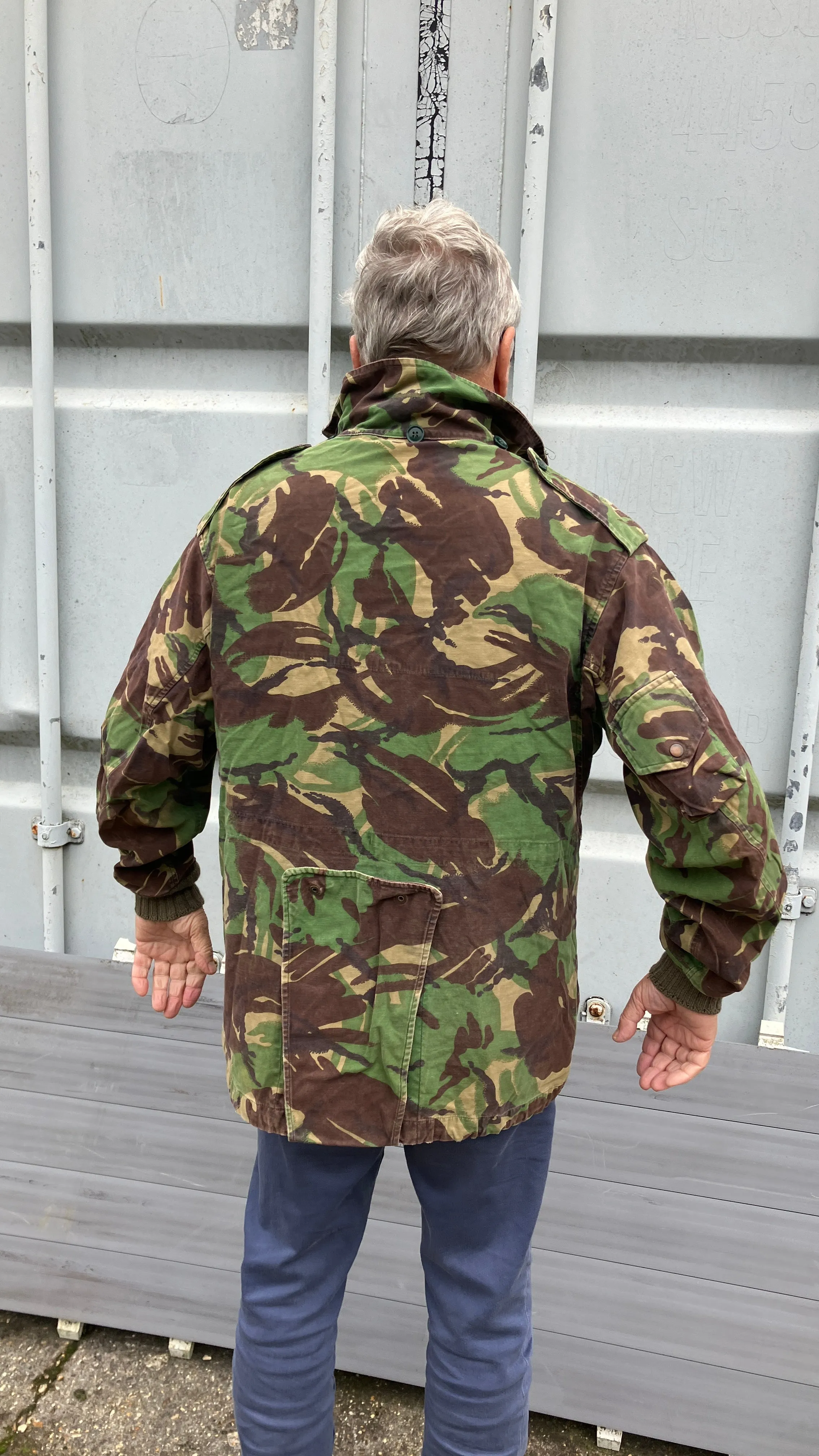 British Army Vintage - Woodland DPM - Parachutists 'Para' Smock - Grade 1 with repairs