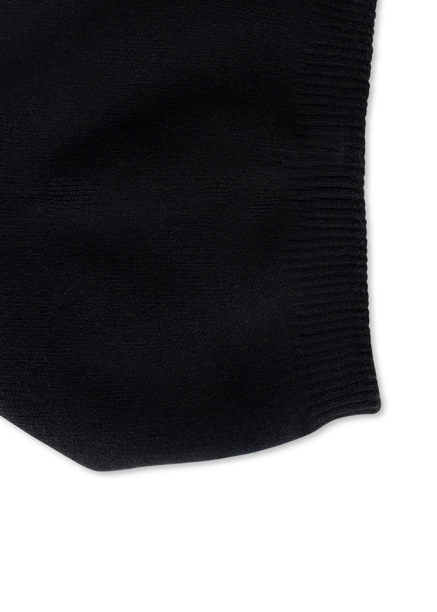 Brooklyn Beanie Black/ charcoal Faux Fur Pom