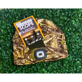 Camo Night Scope Sportsman Rechargeable LED Beanie