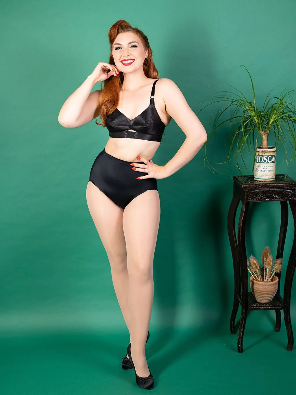 Champagne Opaque Tights