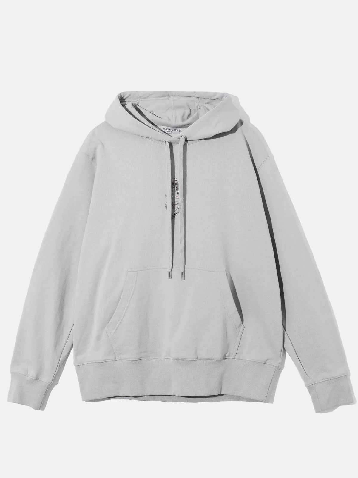 City of Love Hotfix Rhinestones Logo Hoodie