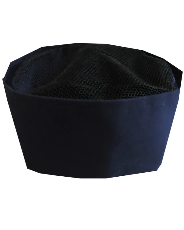 Cool Vent Chef Beanie Cap - Dark Blue