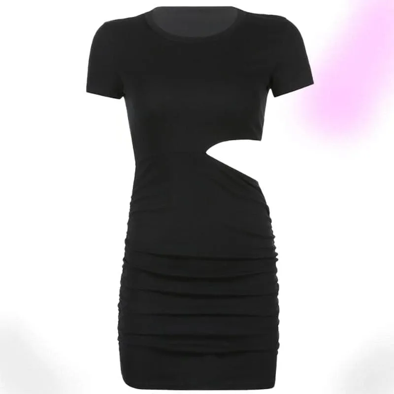 Cut You Out Bodycon Short Dress