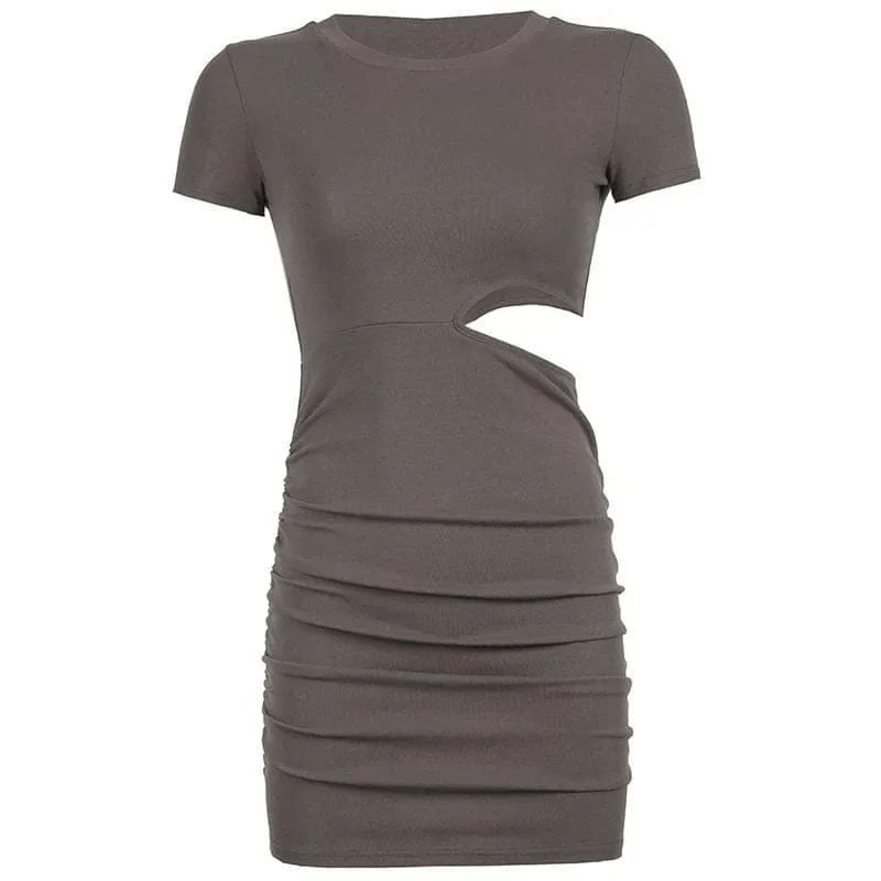 Cut You Out Bodycon Short Dress