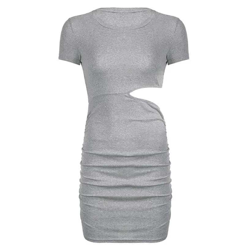 Cut You Out Bodycon Short Dress