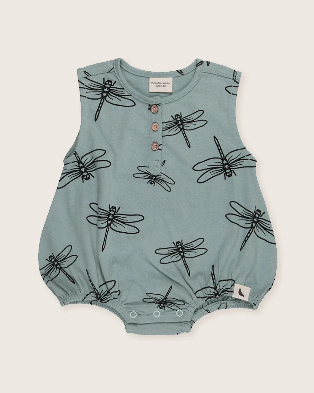 Damselfly Bubble Romper