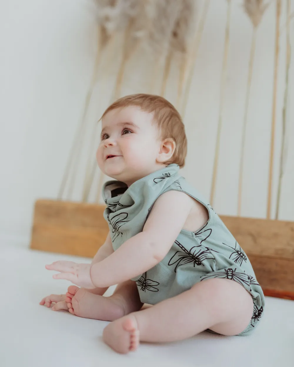 Damselfly Bubble Romper