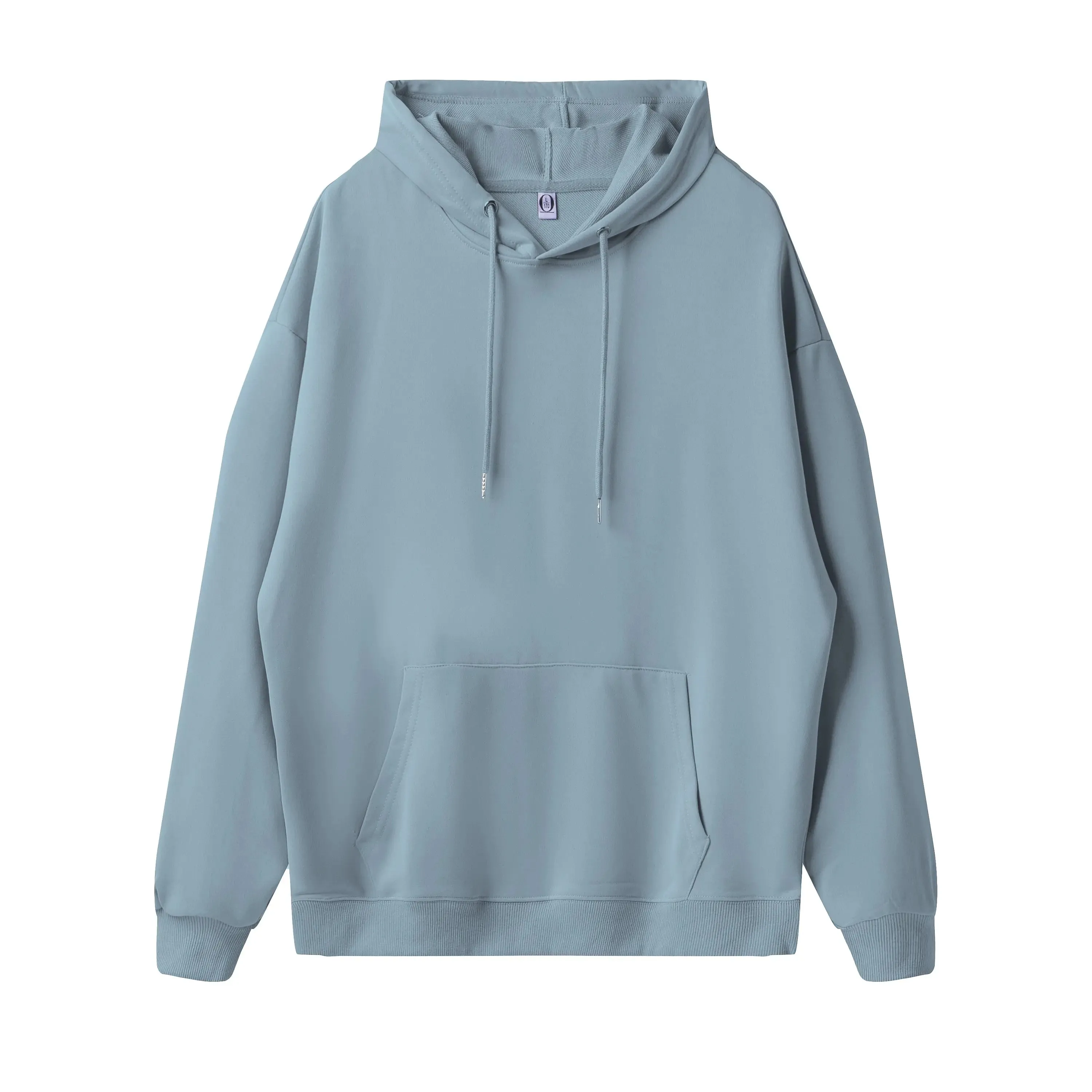 Dropped Shoulder Oversized Hoodie Embroidery Heavyweight Cotton Pullover Printing Plain Mens Hoodies Custom Logo