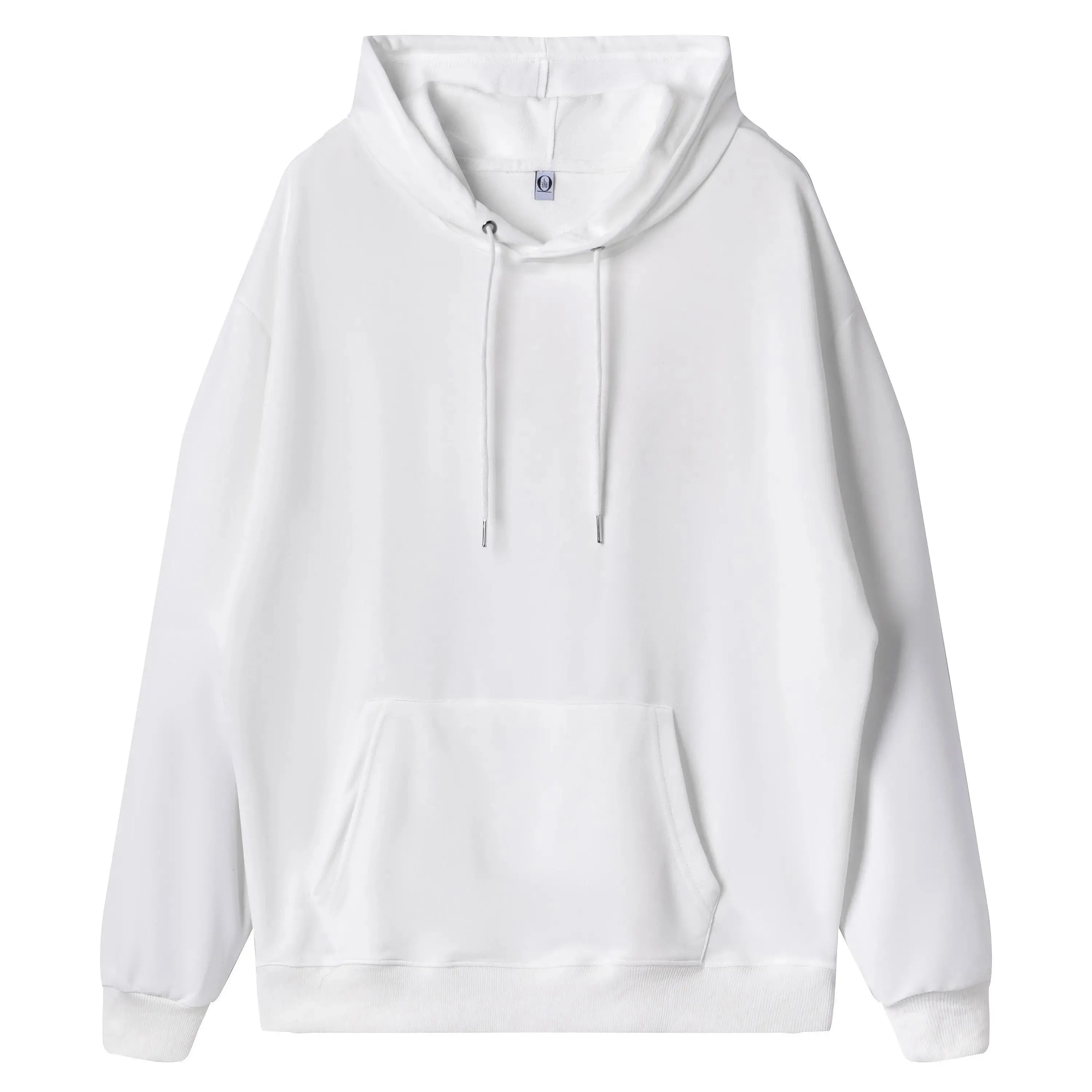 Dropped Shoulder Oversized Hoodie Embroidery Heavyweight Cotton Pullover Printing Plain Mens Hoodies Custom Logo