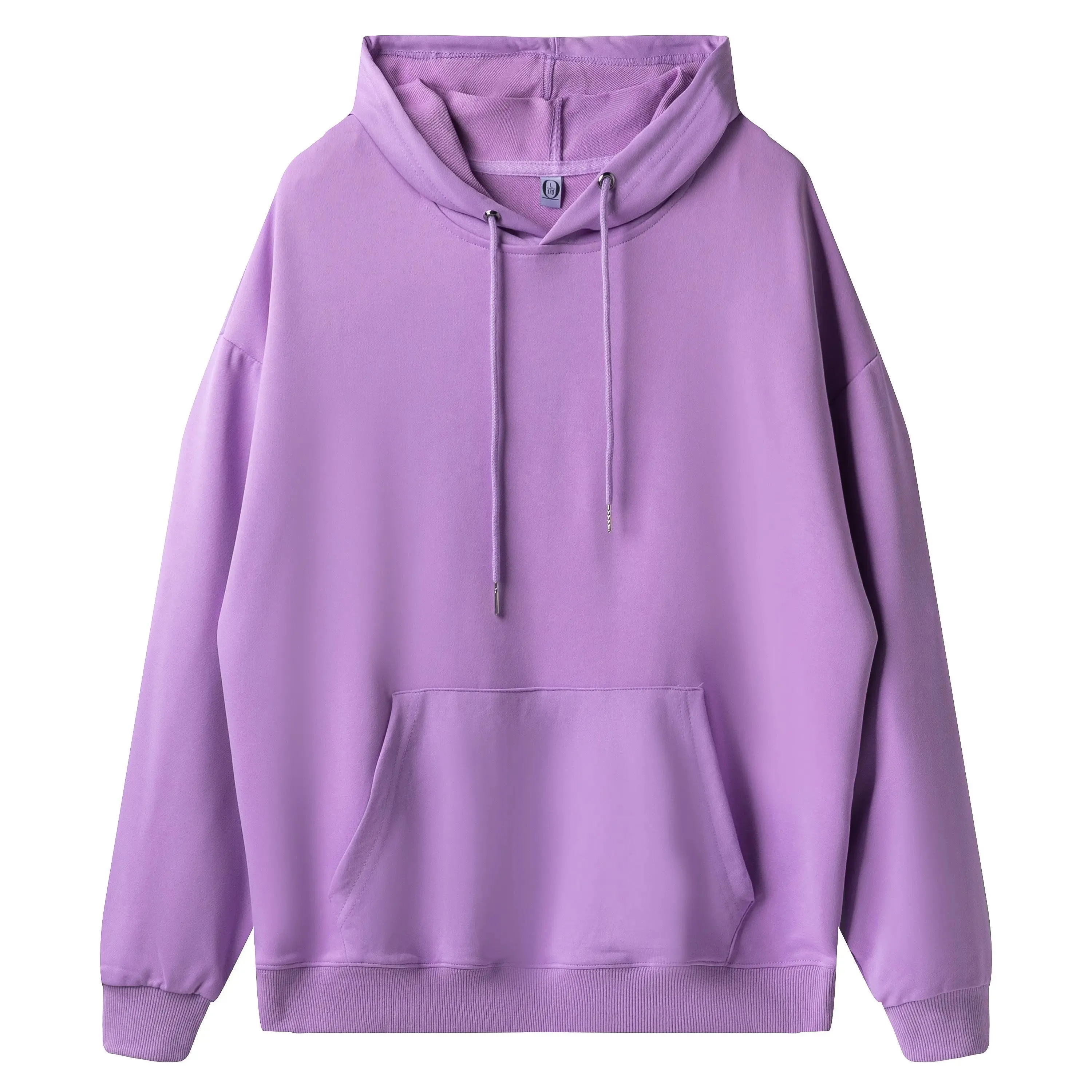 Dropped Shoulder Oversized Hoodie Embroidery Heavyweight Cotton Pullover Printing Plain Mens Hoodies Custom Logo