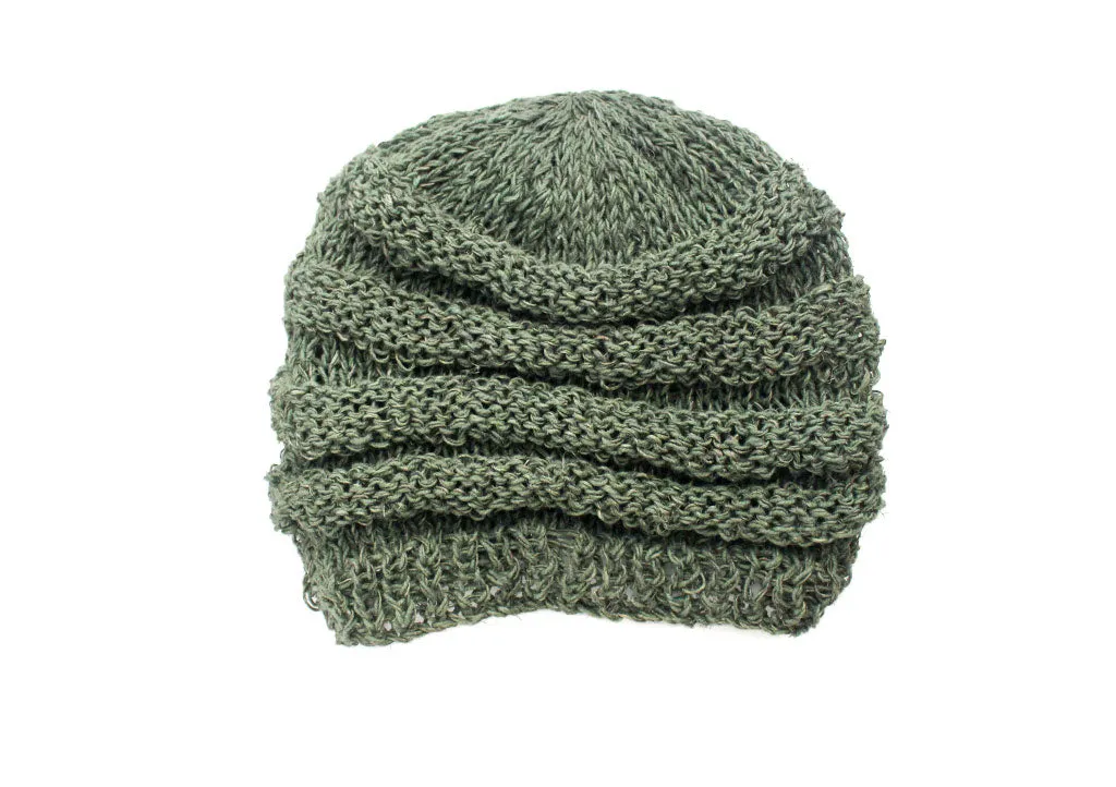 Eco Friendly and Earthy Hemp Beanie, Unisex Hemp Hat