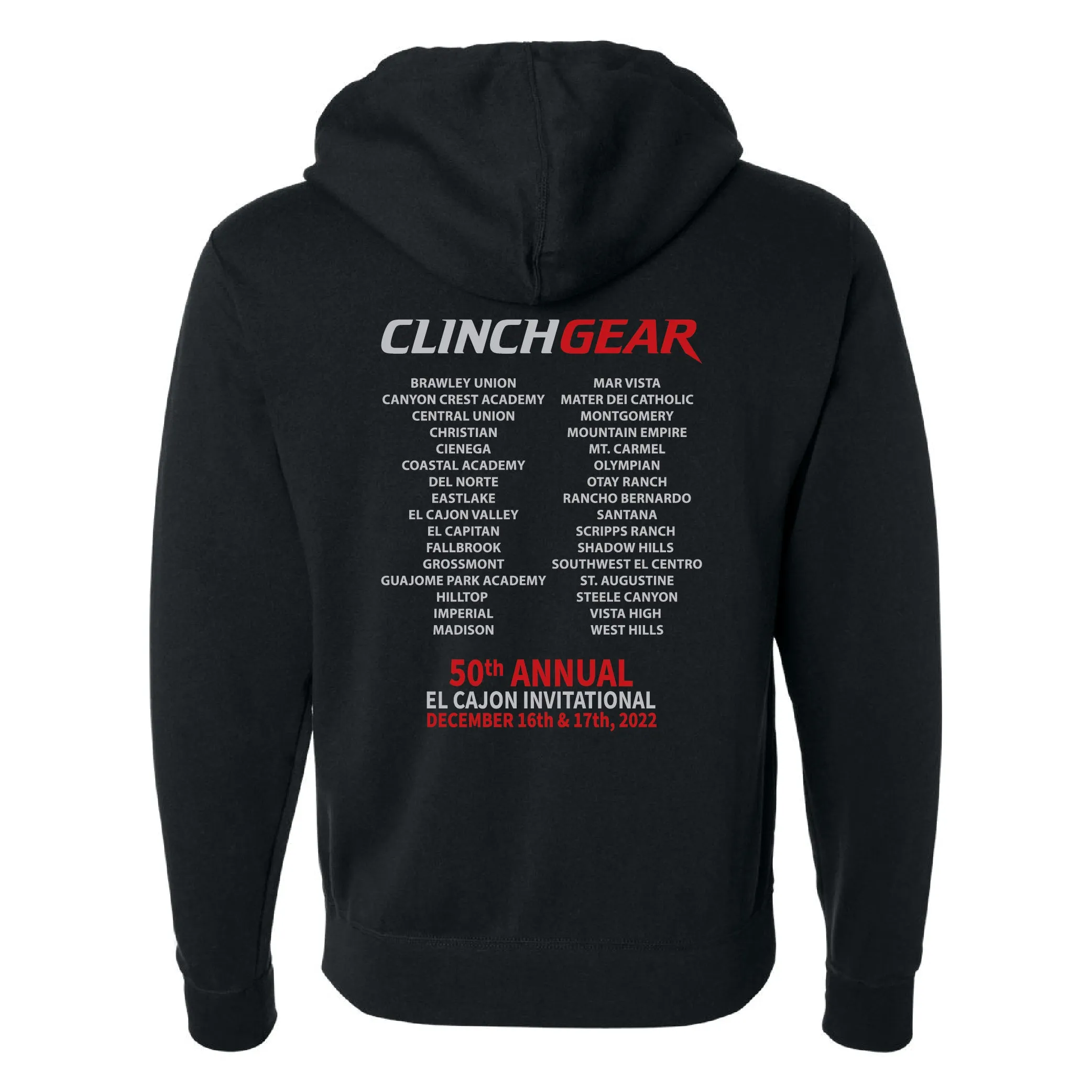 El Cajon Invitational - Event Hoodie - Black