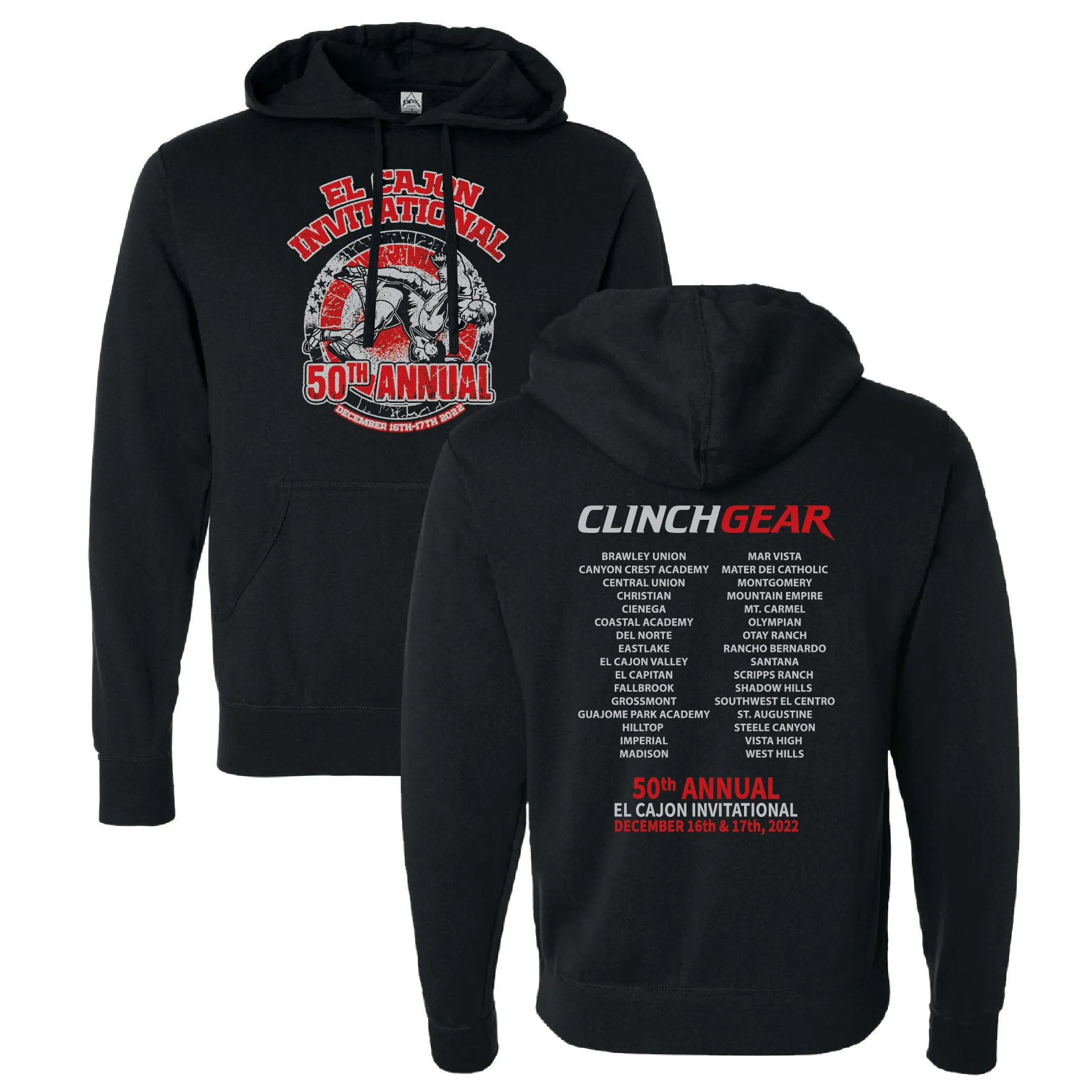 El Cajon Invitational - Event Hoodie - Black