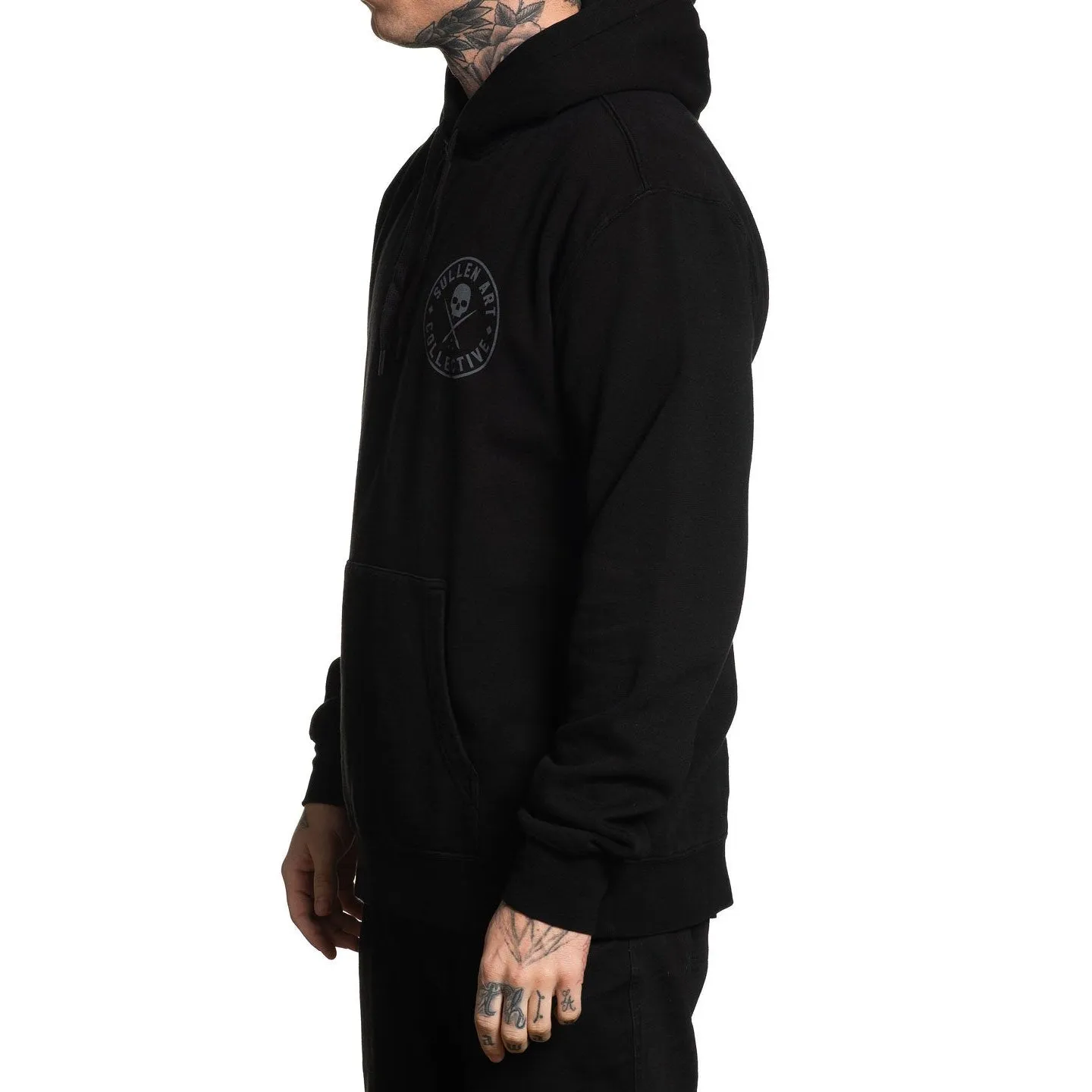 Ever Jet Black Mens Pullover Hoodie