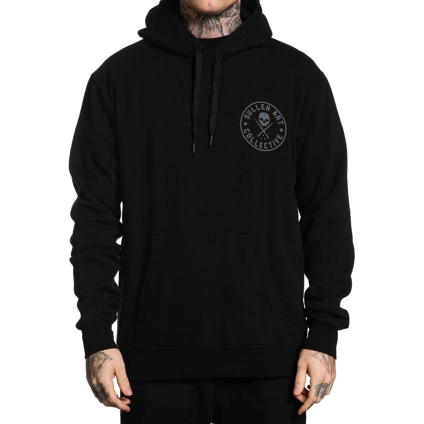 Ever Jet Black Mens Pullover Hoodie