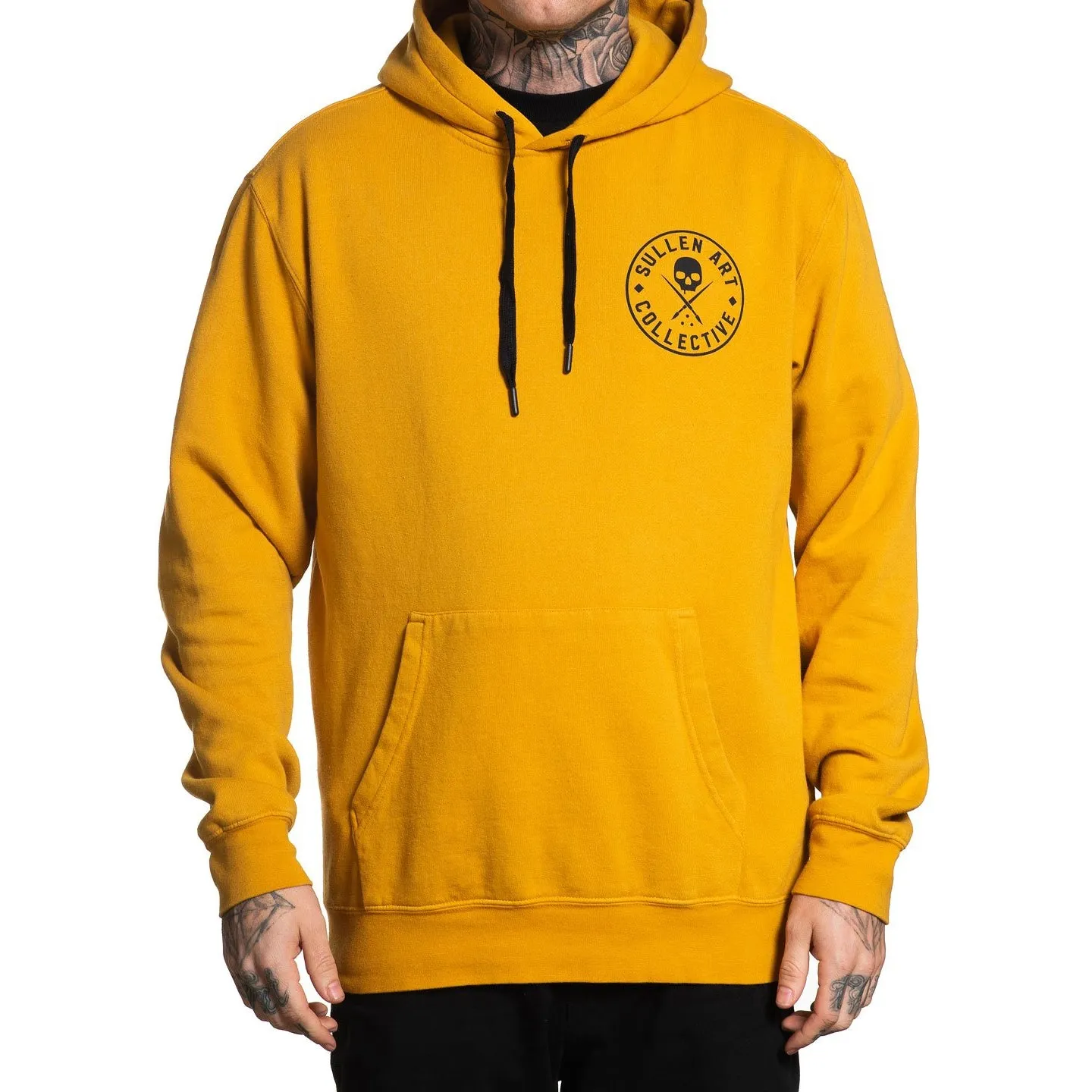 Ever Mustard Mens Pullover Hoodie