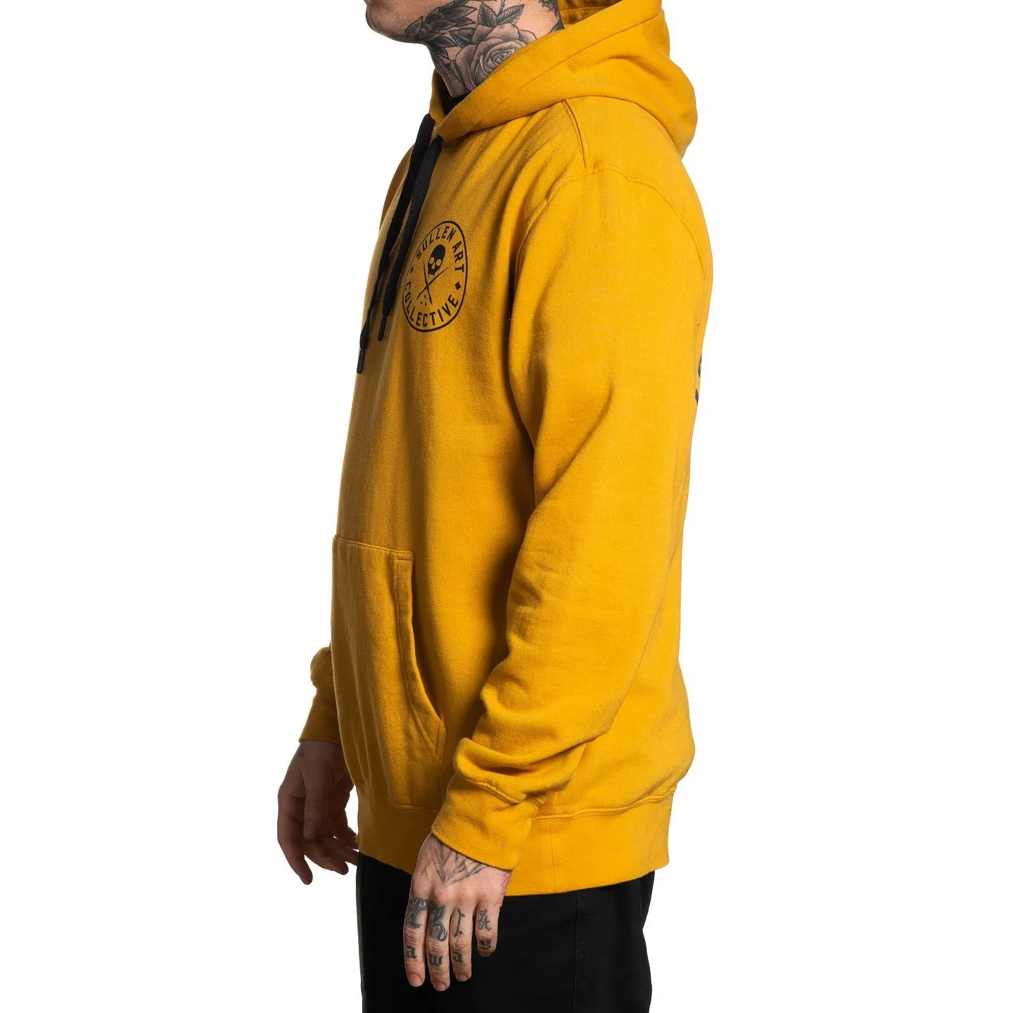 Ever Mustard Mens Pullover Hoodie