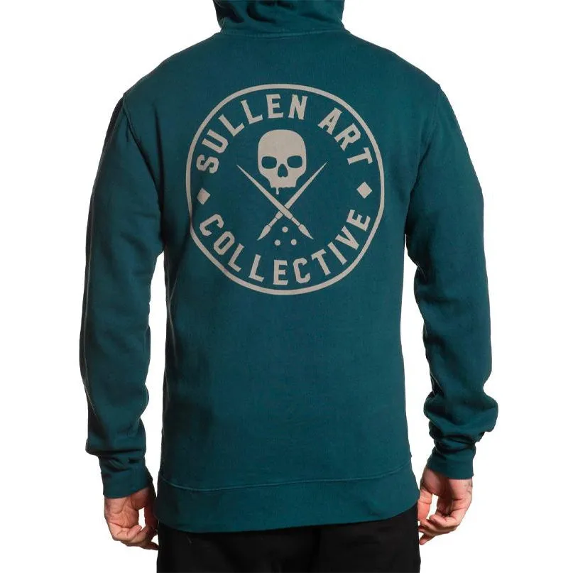 Ever Teal Mens Pullover Hoodie