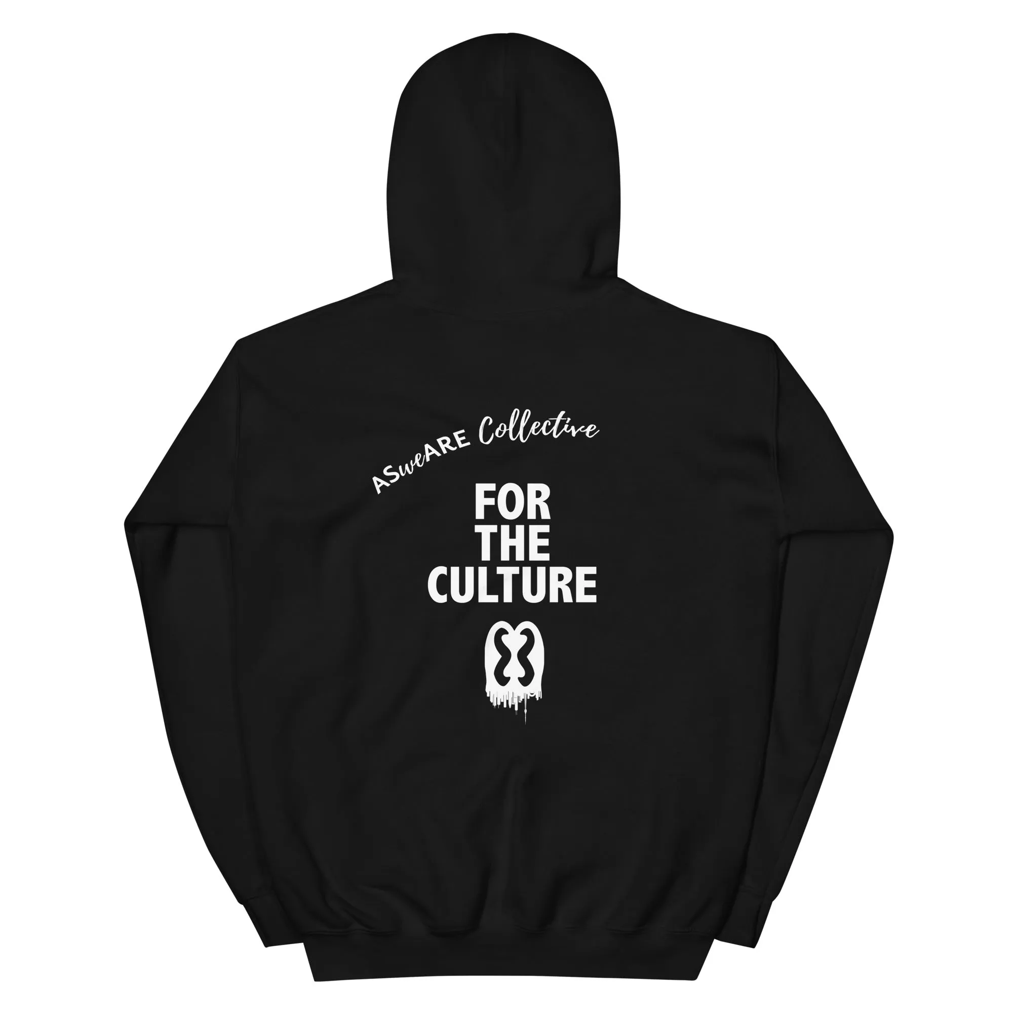 For The Culture Hoodie - ASweARE Collective Black Streetwear Pullover