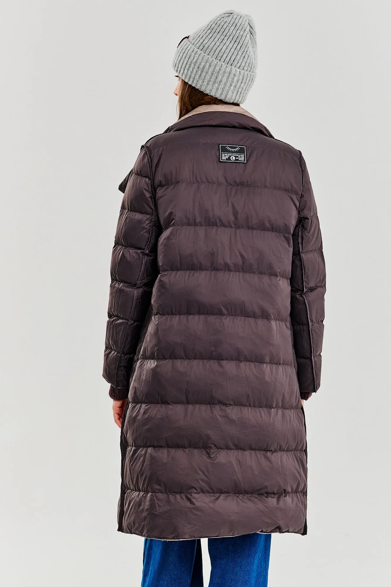 Frosty Thunder double-sided winter coat