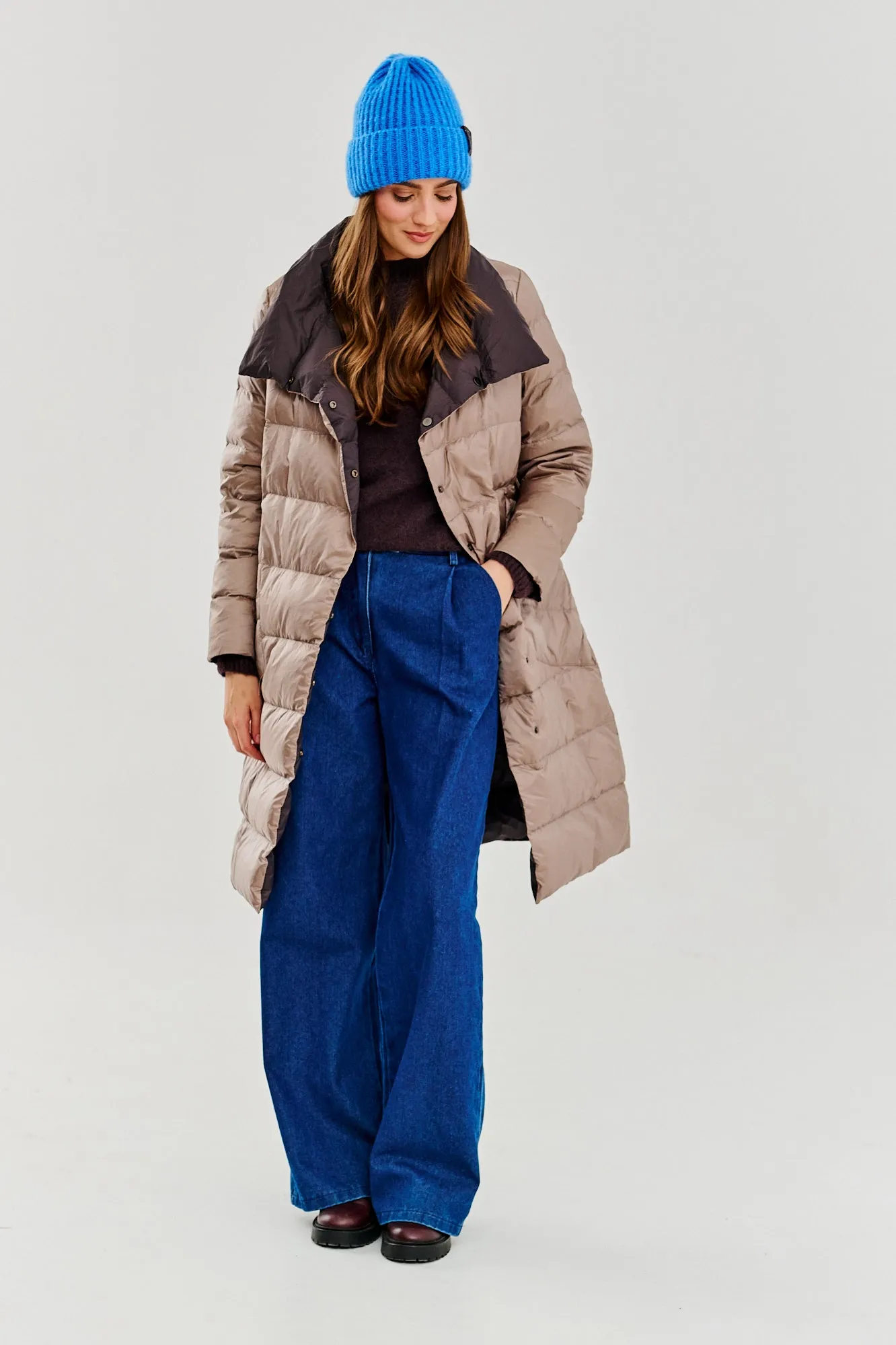 Frosty Thunder double-sided winter coat
