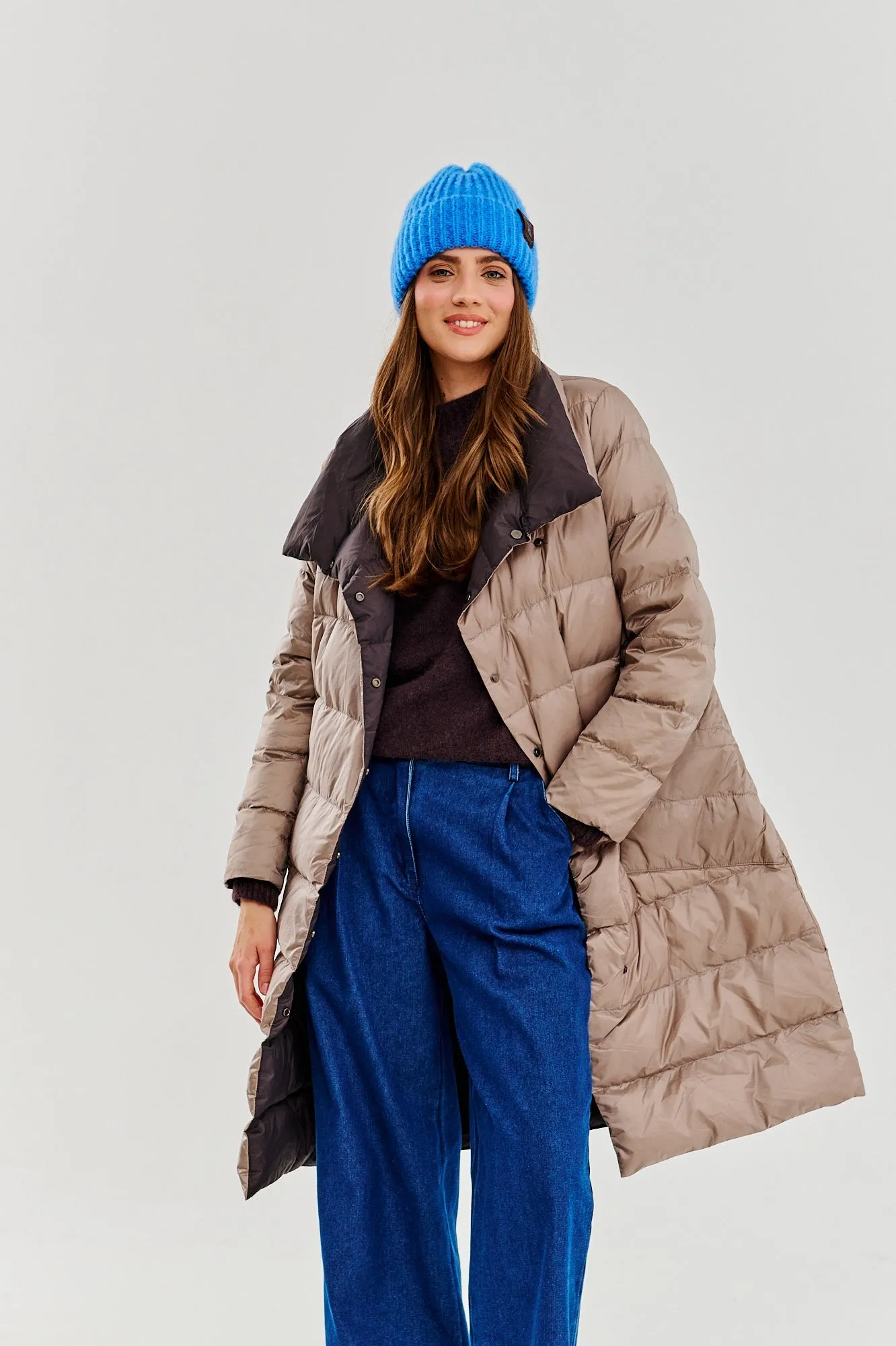 Frosty Thunder double-sided winter coat