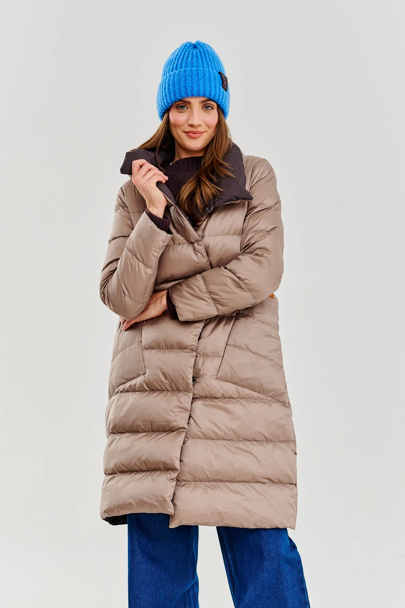 Frosty Thunder double-sided winter coat