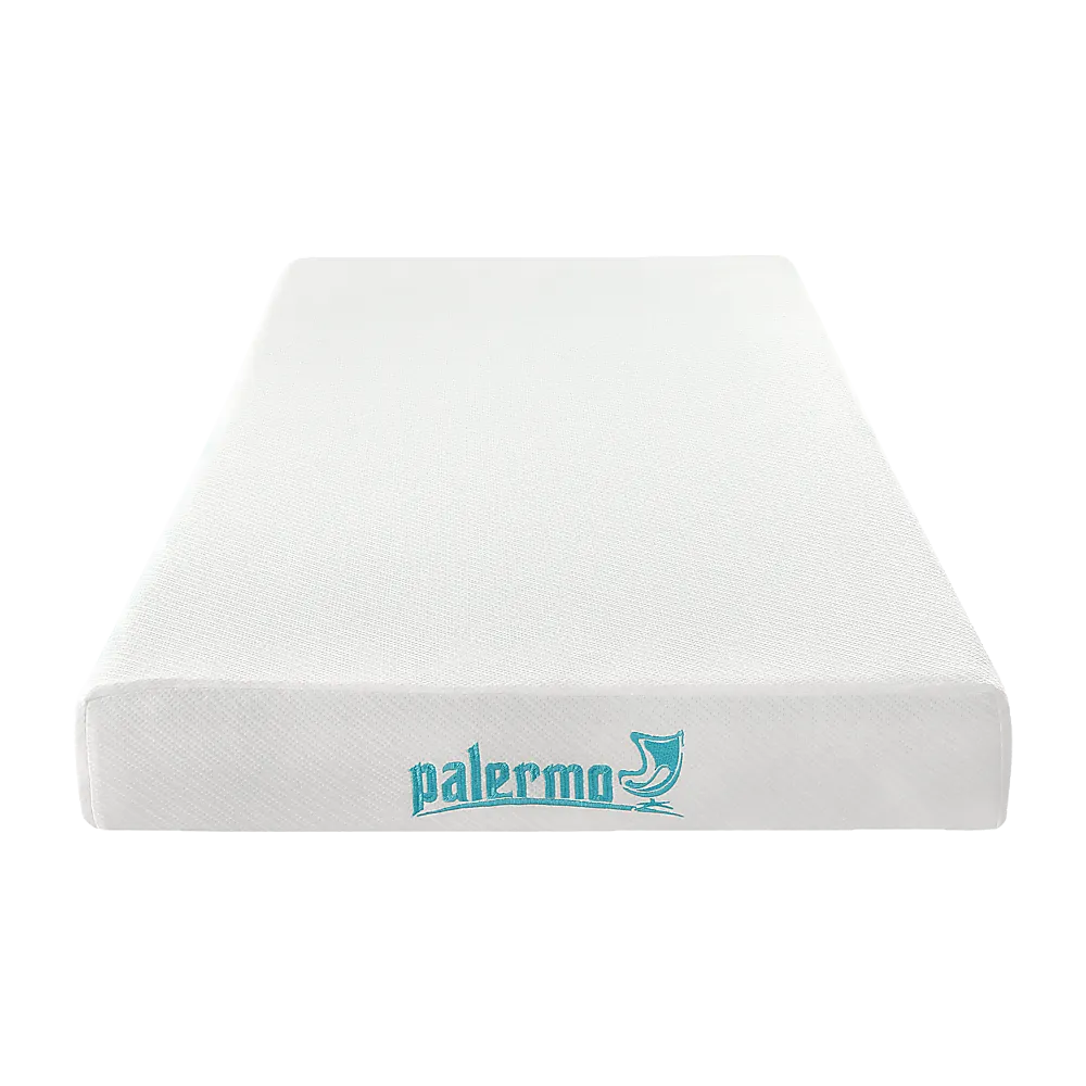 Green Tea Memory Foam Single Mattress, 6" High-Density Base, Palermo
