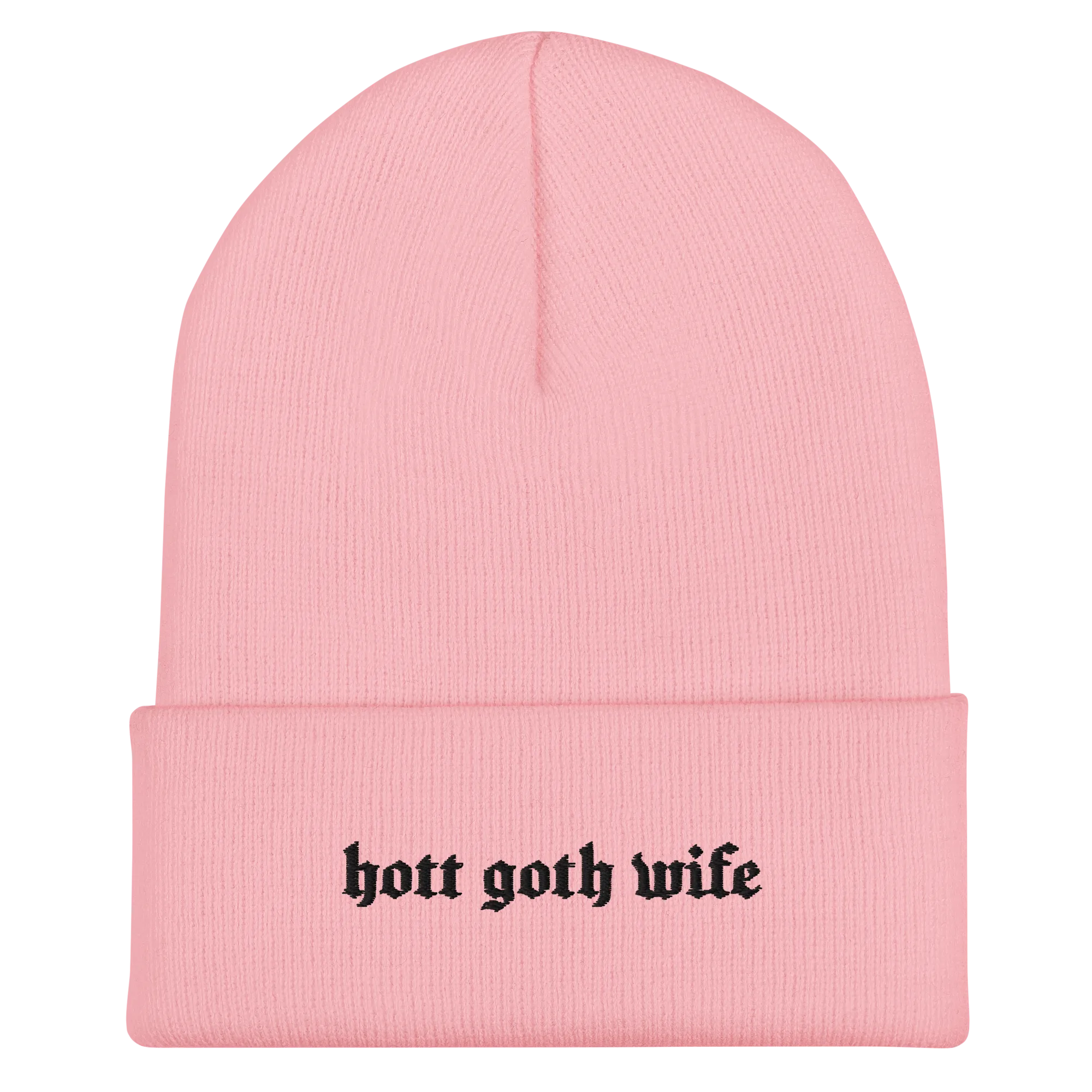 Hot Goth Wife Knit Beanie