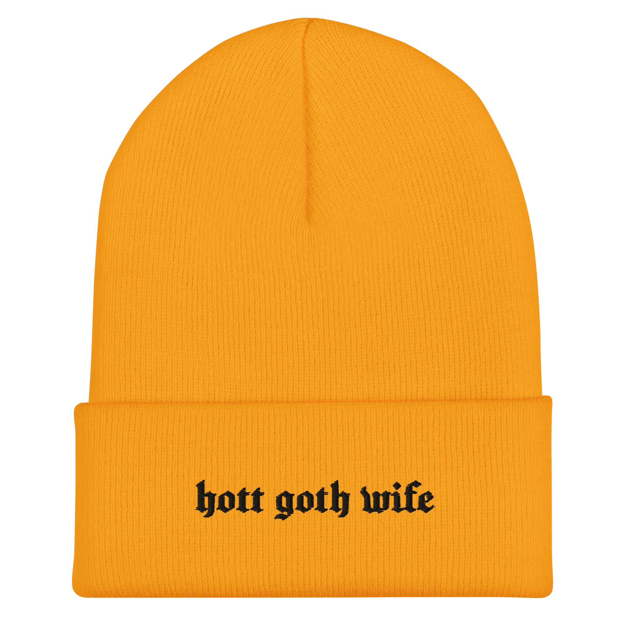Hot Goth Wife Knit Beanie