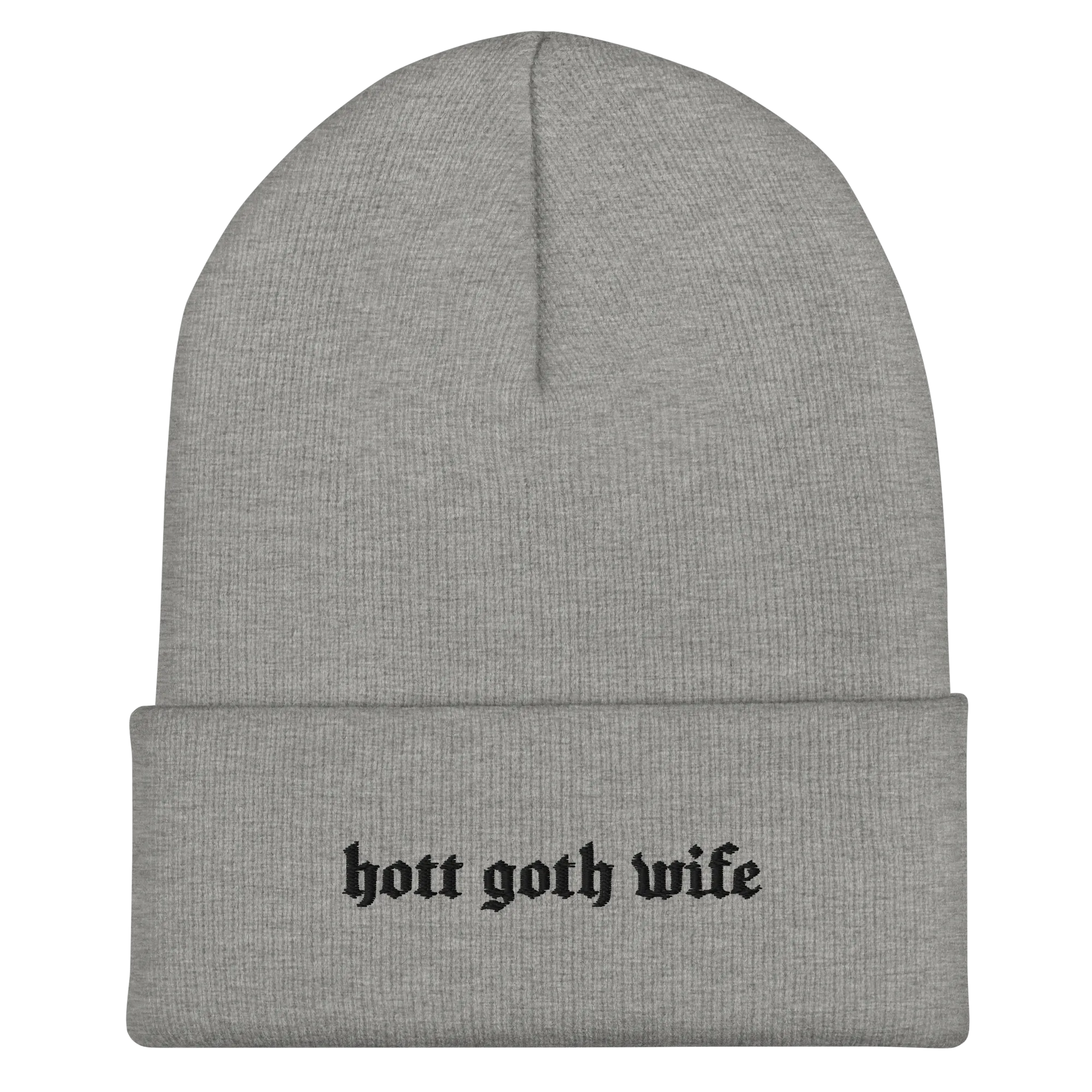 Hot Goth Wife Knit Beanie