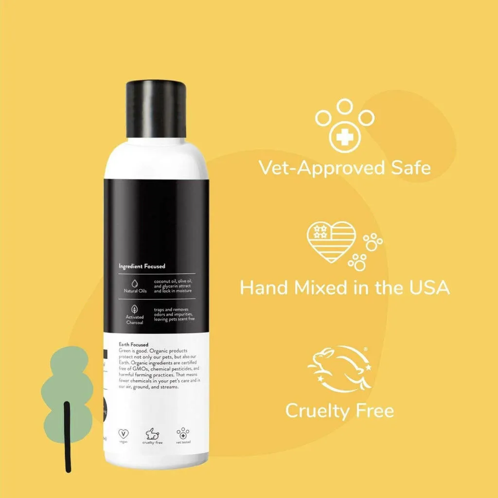 kin kind Skunk Odor Eliminator Unscented Shampoo for Dogs & Cats (12 oz)