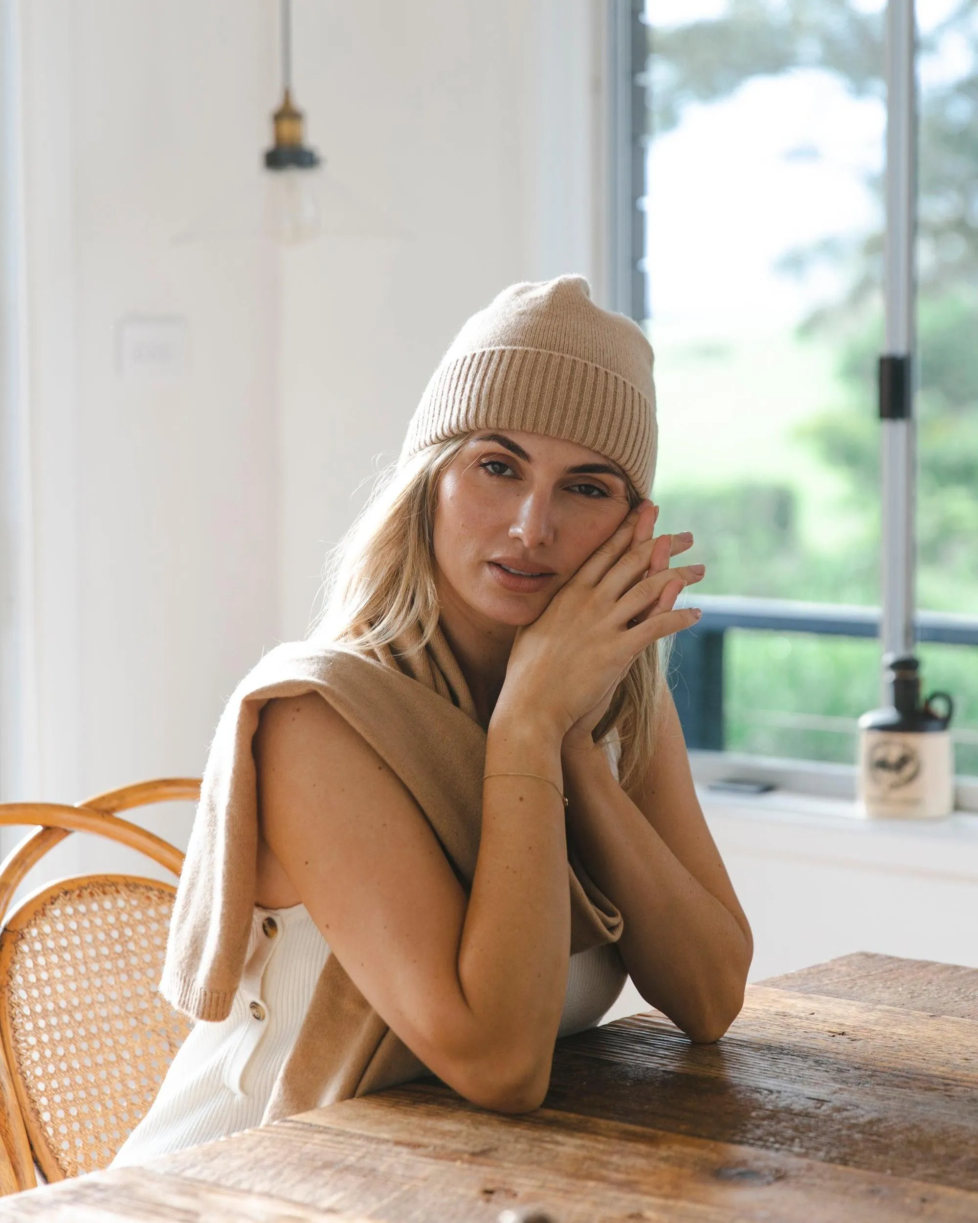 Meja Everyday Cashmere Scarf - Toffee