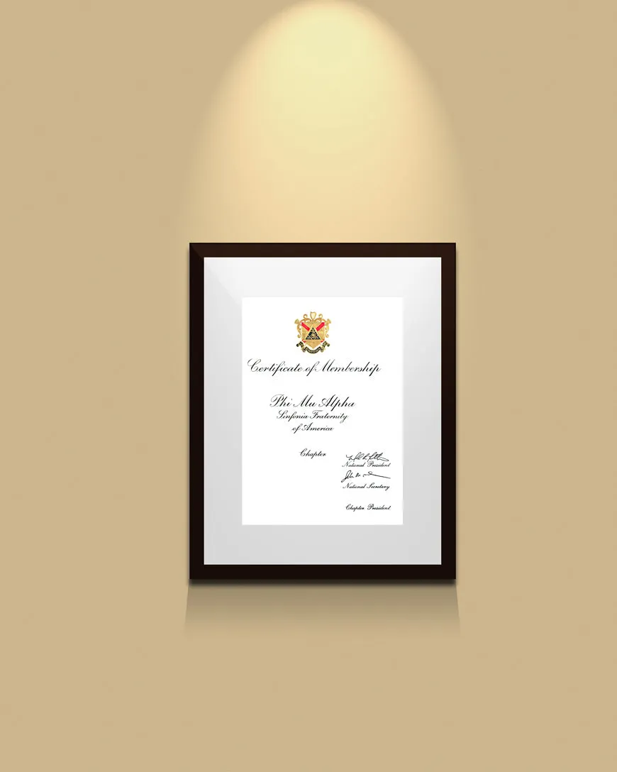 Membership Shingle