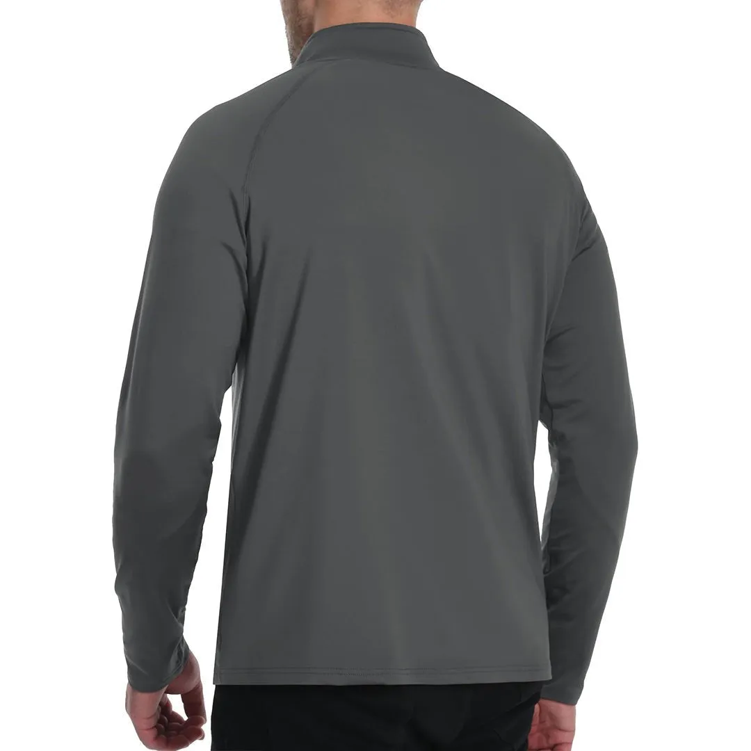 Men's 1/4 Zip Athletic Pullover Fleece Lined Sweatshirts