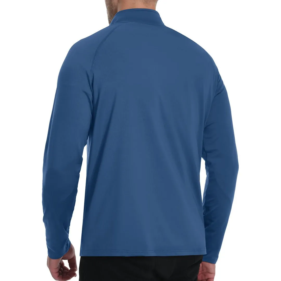 Men's 1/4 Zip Athletic Pullover Fleece Lined Sweatshirts