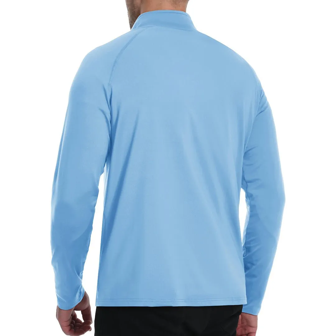 Men's 1/4 Zip Athletic Pullover Fleece Lined Sweatshirts