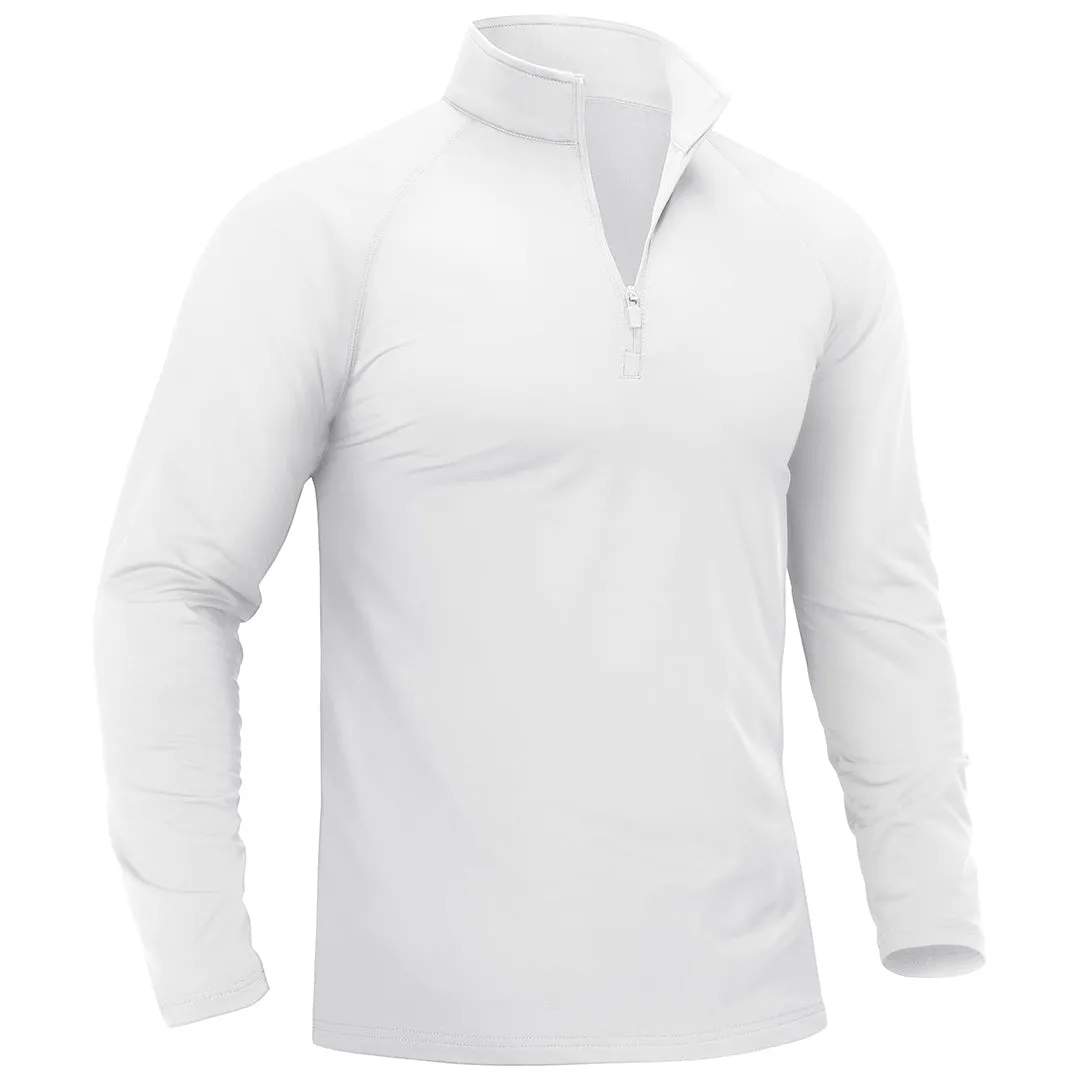 Men's 1/4 Zip Athletic Pullover Fleece Lined Sweatshirts
