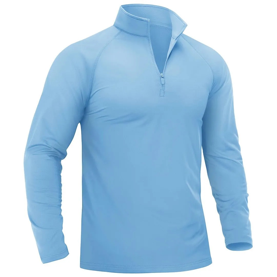 Men's 1/4 Zip Athletic Pullover Fleece Lined Sweatshirts