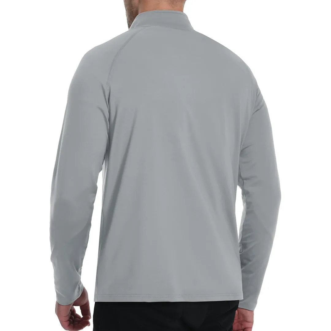 Men's 1/4 Zip Athletic Pullover Fleece Lined Sweatshirts