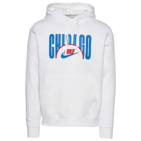 Nike City Force Chicago Fleece Pullover Hoodie White