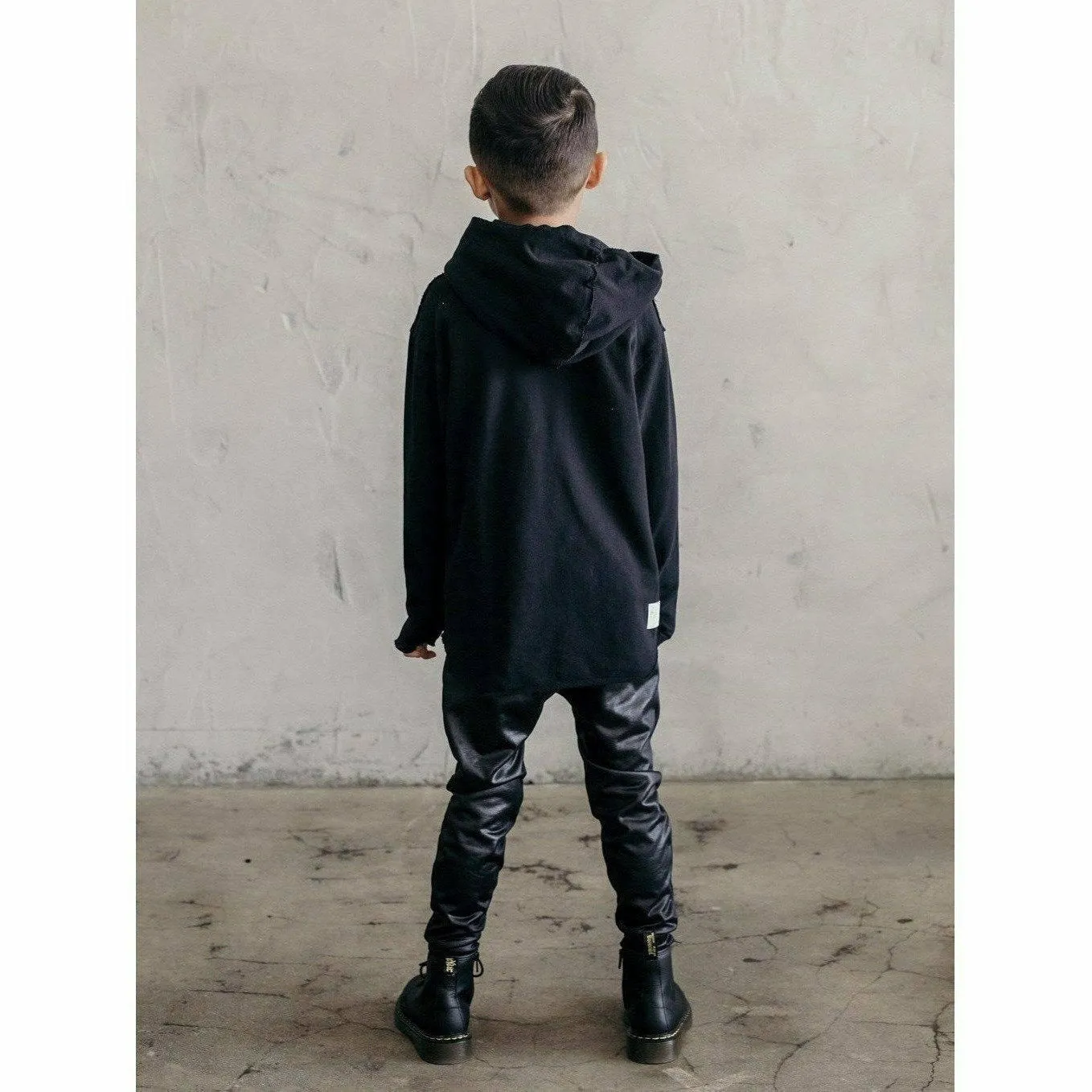 Organic Benji Hoodie Black