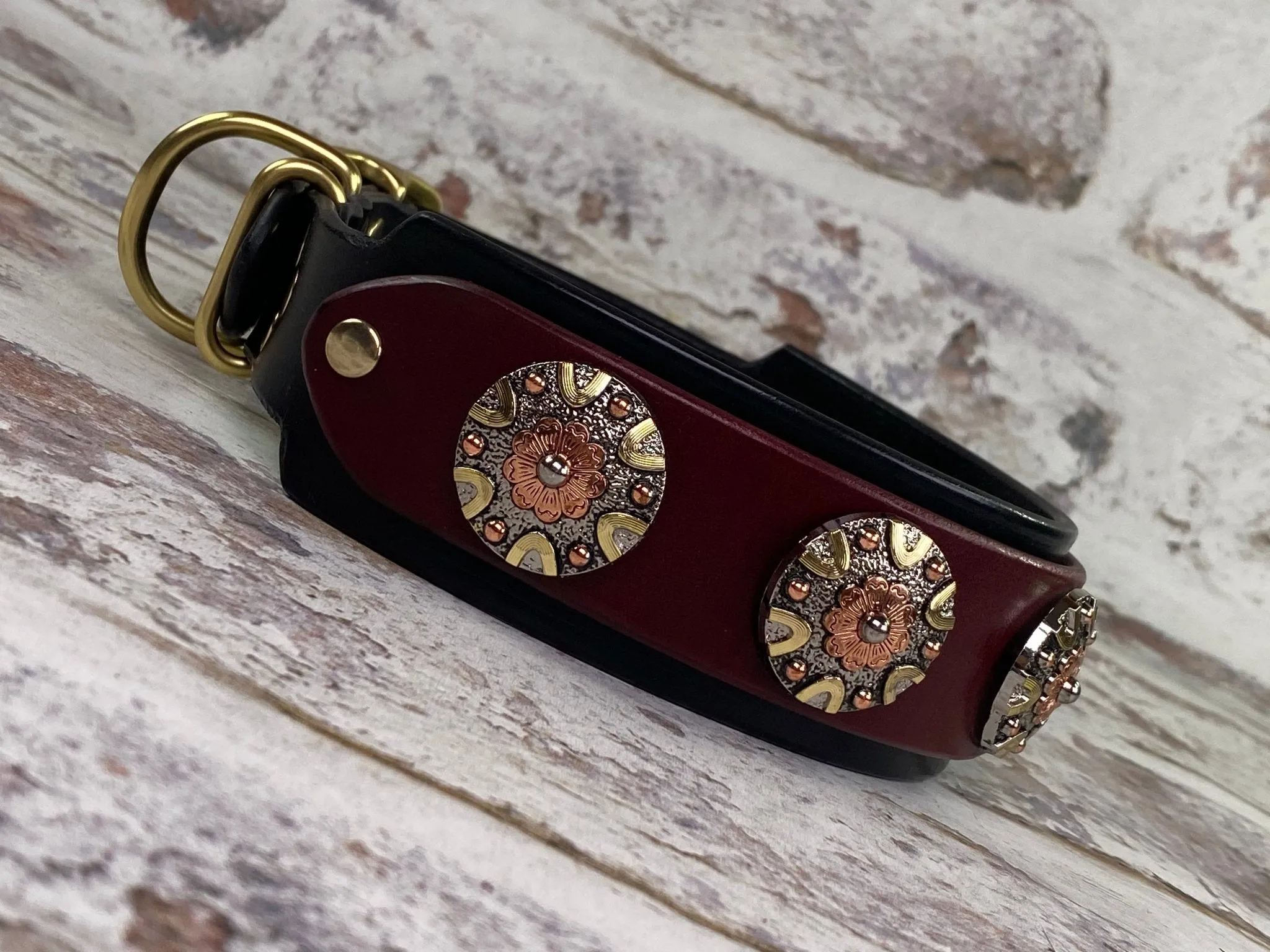 ORIEN LATIGO LEATHER DOG COLLAR 2" or 1.5" WIDE